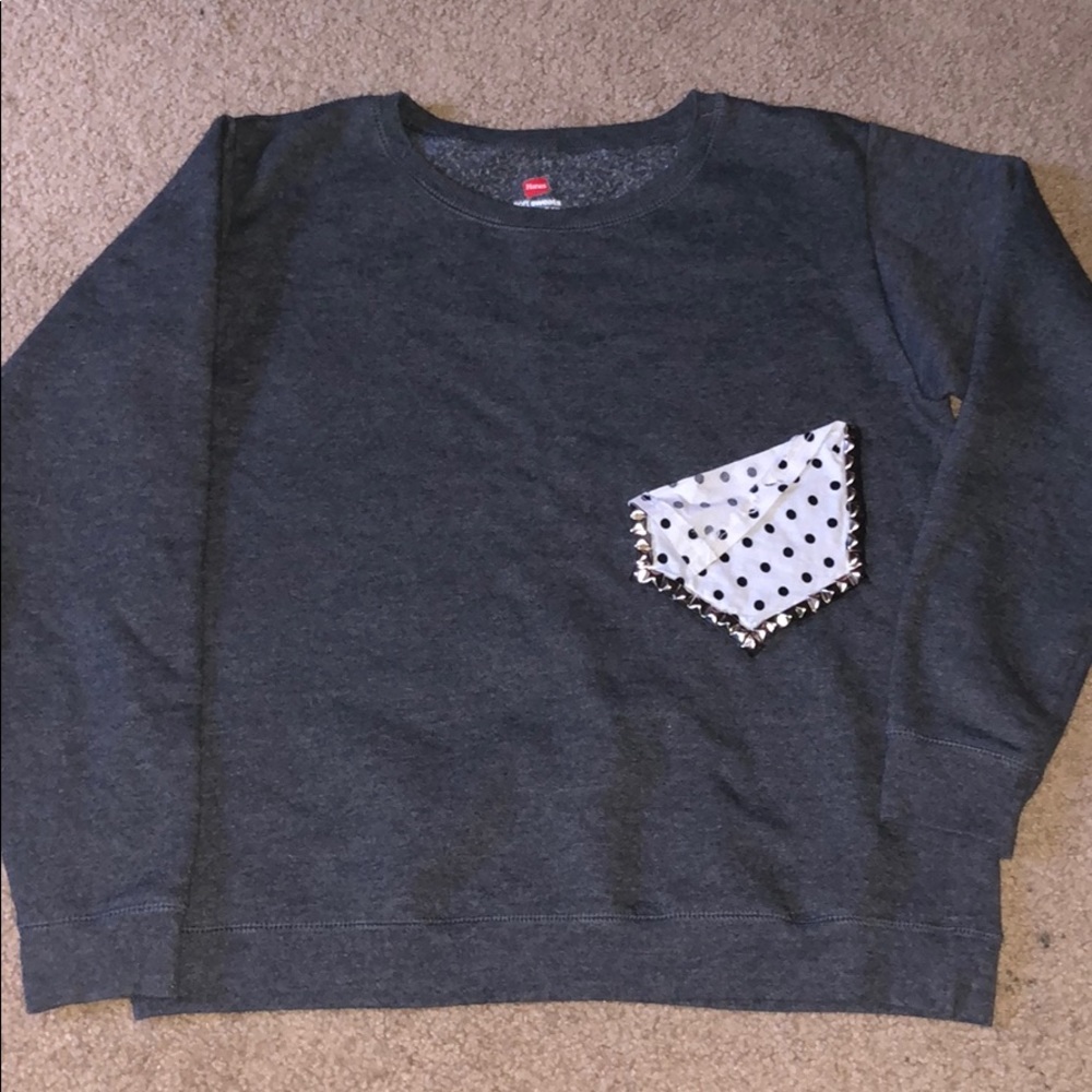 Handmade Crewneck Sweatshirt SZ S